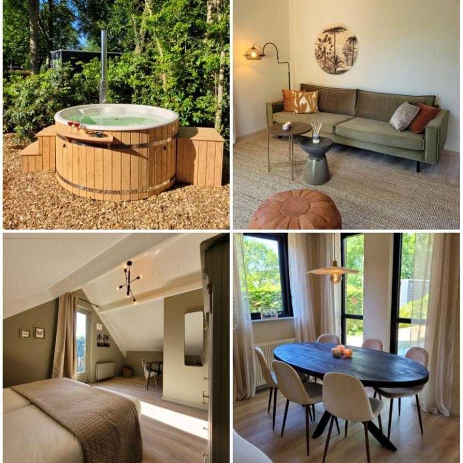 Retro Chic Wellness Met Hottub & Sauna Ewijk エクステリア 写真
